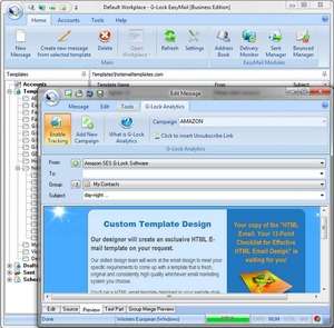 G-Lock EasyMail 5 Business Edition Screenshot