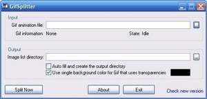 GifSplitter Screenshot