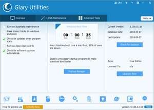 System Cleaners - Screenshot for Glary Utilities