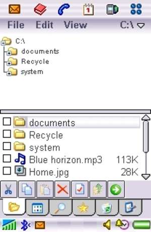 Handy Explorer for Sony Ericsson Screenshot