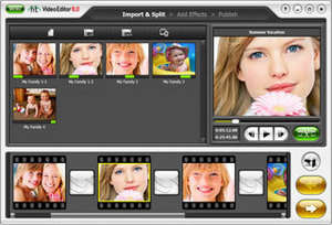 honestech Video Editor Screenshot