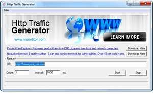 Server Tools - Screenshot for HttpTrafficGen