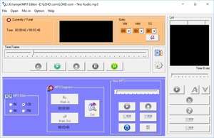 i.Xchange MP3 editor Screenshot