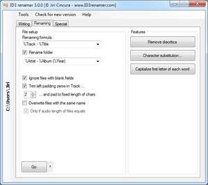 MP3 Tagger - Screenshot for ID3 Renamer