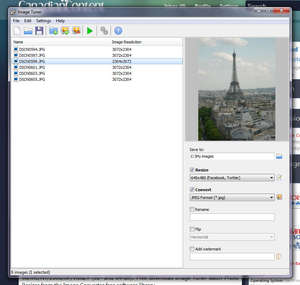 Image Conversion - Screenshot for Image Tuner Batch Photo Resizer