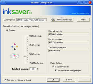 InkSaver Screenshot
