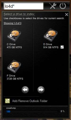 Search Tool - Screenshot for InSight Desktop Search