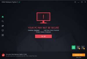 Spyware Removal - Screenshot for IOBit Malware Fighter