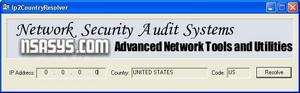Internet Utilities - Screenshot for Ip2CountryResolver