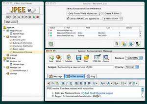 Email Tools - Screenshot for JPEE Email Utility (Mac OS X)