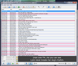 Audio Video Editing - Screenshot for Jubler
