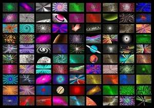 Lightspeed Screen Saver Screenshot