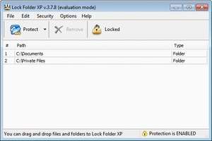 Lock Folder XP Screenshot