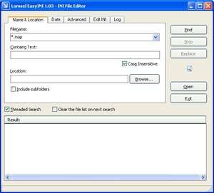 Windows Security and Privacy - Screenshot for Lomsel EasyINI