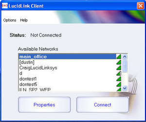 Computer Utilities - Screenshot for LucidLink WiFi Client