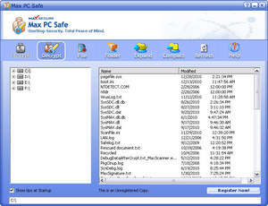 Max PC Safe Screenshot