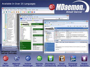 MDaemon Email Server for Windows Screenshot