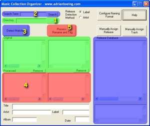 MP3 Tag Tools - Screenshot for MP3 Collection Organizer