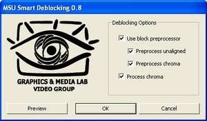 Media Converters - Screenshot for MSU Smart Deblocking VirtualDub plugin