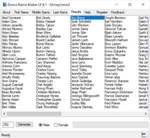 Miscellaneous Utilties - Screenshot for Name Maker LE