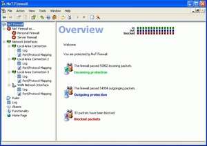NeT Firewall Screenshot
