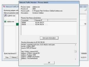 Network Traffic Monitor Screenshot