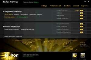 Norton AntiVirus Screenshot