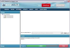 NTFS Undelete Screenshot