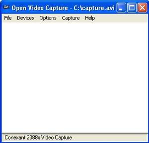 Open Video Capture Screenshot