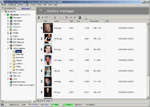 Oxygen Phone Manager II Screenshot