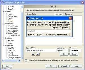 Password Spyer Screenshot