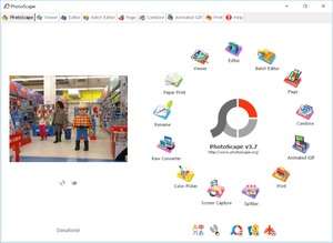Image Editors - Screenshot for PhotoScape