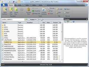 PowerArchiver Screenshot