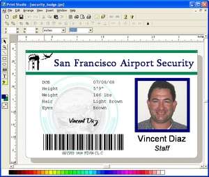 Print Studio Photo ID Card Software Screenshot