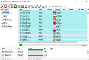 Proxy Switcher Standard Screenshot