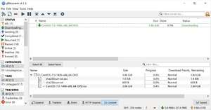 Filesharing - Screenshot for qBittorrent
