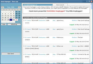 Quick Free Keylogger Screenshot