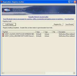 Registry Cleaners - Screenshot for RegAuditor