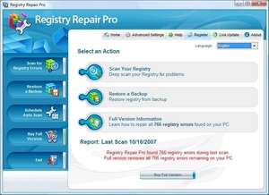 Registry Repair Pro Screenshot