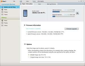 Mobile Phone Tools - Screenshot for Samsung Kies