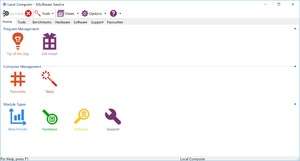SANDRA Standard Screenshot