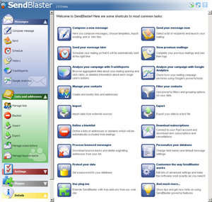 Email Tools - Screenshot for Sendblaster