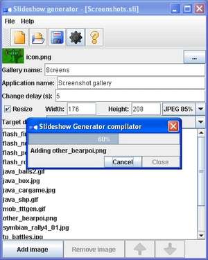 Slideshow Generator Screenshot