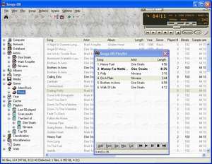 MP3 Players - Screenshot for Songs-DB