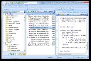 SQL Code Library Screenshot