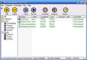Download Managers - Screenshot for Star Downloader