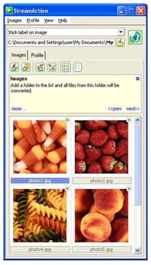 Image Conversion - Screenshot for StreamAction