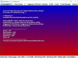 Hardware Diagnostics - Screenshot for StressMyPC