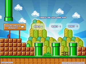 Arcade Game - Screenshot for Super Mario Forever