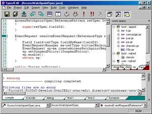 Programming Tools - Screenshot for SyncJEdit